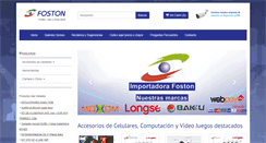 Desktop Screenshot of foston.cl